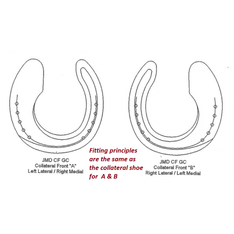 DENOIX SUSPENSORY BRANCH FRONT SHOE A jmd sbfa EACH