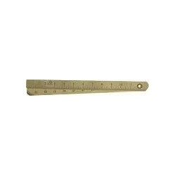 BRASS FOLDING RULER
